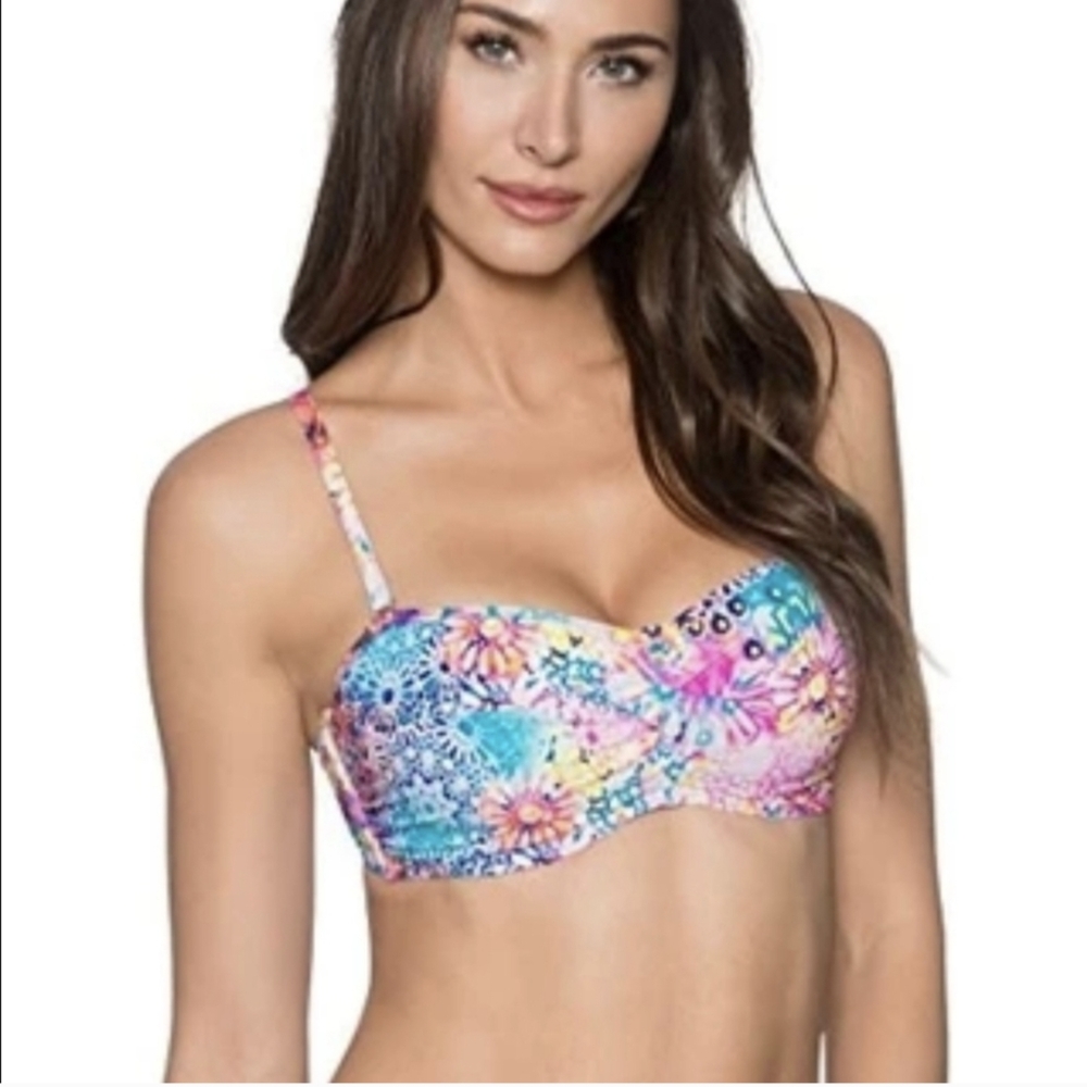 Sunsets Separates Whimsy Iconic Twist Bandeau Bikini Top